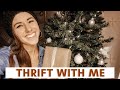 Come Thrift With Me // Thrifting Christmas Gifts