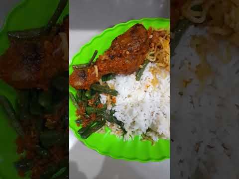 nasi-ayam-bakar-pedas+mie+sayur-kacang