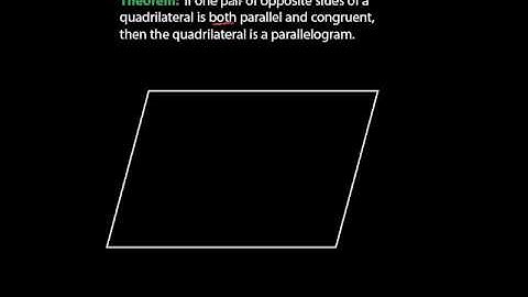 Geometry Sec  6 3 Tests for Parallelograms