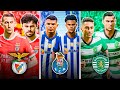 E se os CRAQUES nunca saíssem do BENFICA, PORTO e SPORTING | FIFA 23