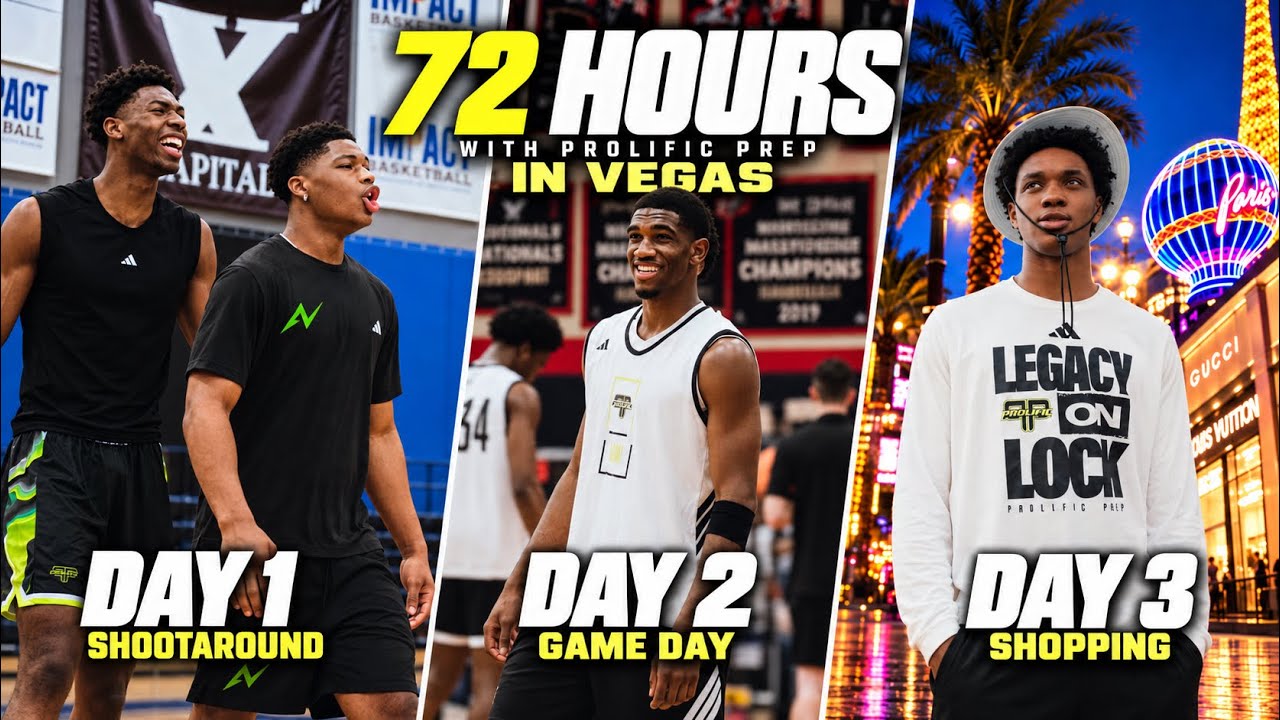 72 Hours with Prolific Prep in VEGAS! | First Road Trip | Vlog #06