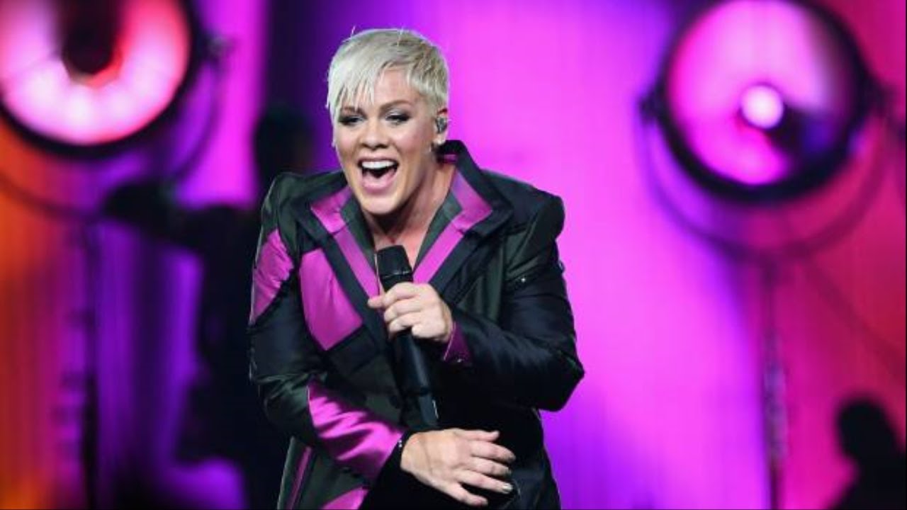 Pop-star Pink admits bringing her kids on the Beautiful Trauma World Tour has been hard
