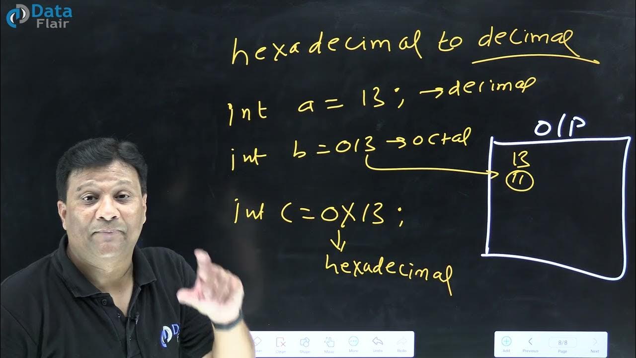 How to Convert Hexadecimal to Decimal Number in C++ [Hindi] - YouTube