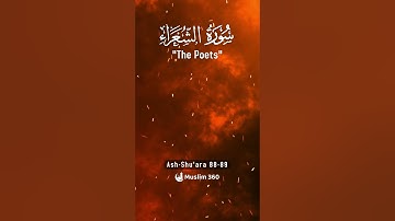 Surah Ash Shu'ara 88-89 Hindi - Urdu Audio translation | سورة الشعراء