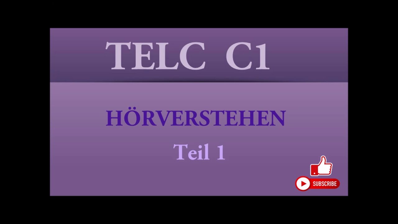 Telc C1 Prüfung Modelltest Pdf Mit Lösungen www.youtube.com