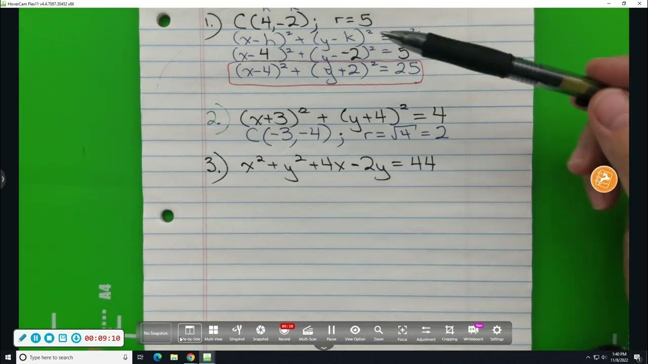 Math 1314 Test 2 Review Part 1 - YouTube