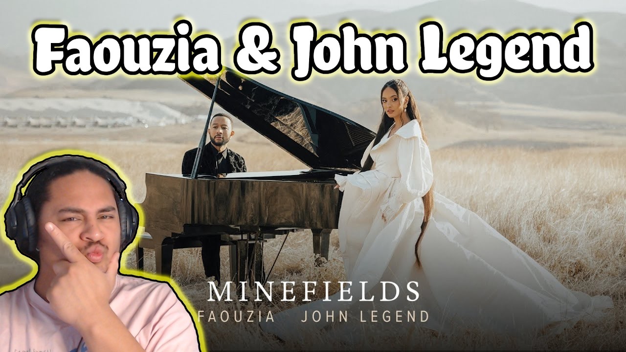 Fauozia & John Legend - Mindefields (OMV & Live) REACTION!!!