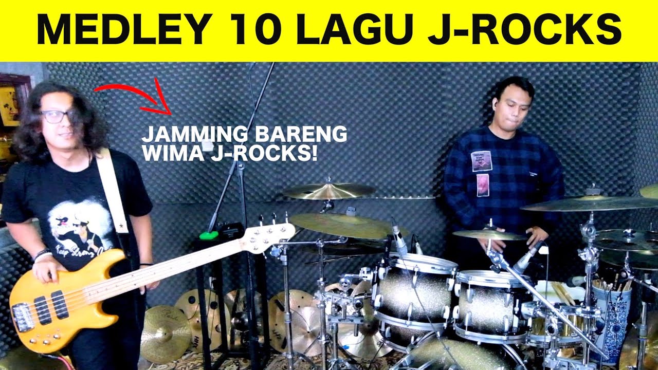 MEDLEY 10 LAGU J-ROCKS... FEAT @swarawimayoga J-ROCKS... - YouTube