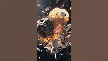 A Space Shuttle DESTROYED by a Meteor?! Watch the End 👀🚀💥 #aivideo #aiart #ai