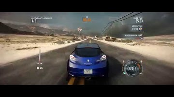 NFS The Run - Renault Mégane | NEVADA DREAMS: Outrun