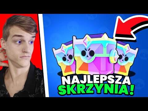 OTWORZYŁEM NAJLEPSZĄ SKRZYNIE W BRAWL STARS