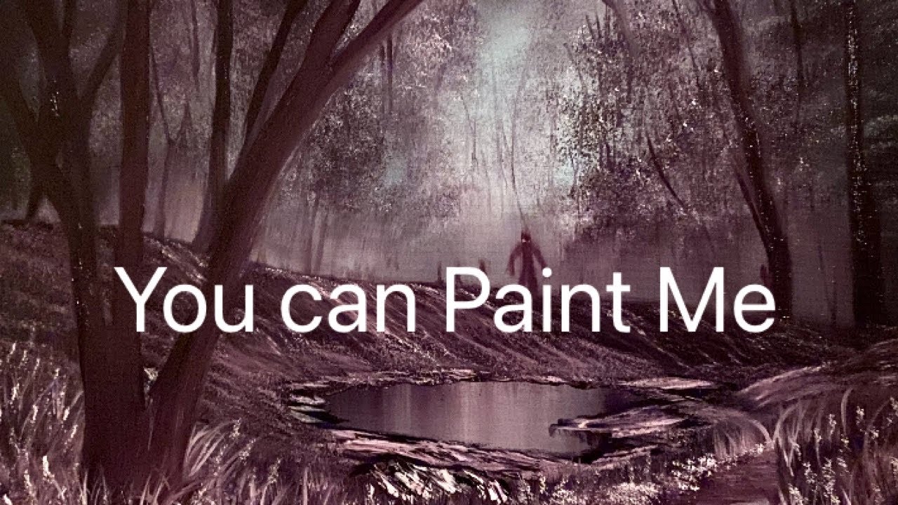 Creepy Forest - How to Create a Creepy Forest Oil Painting in 2021