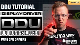 Download & Setup Display Driver Uninstaller (DDU) for PC | Clean GPU Driver Removal