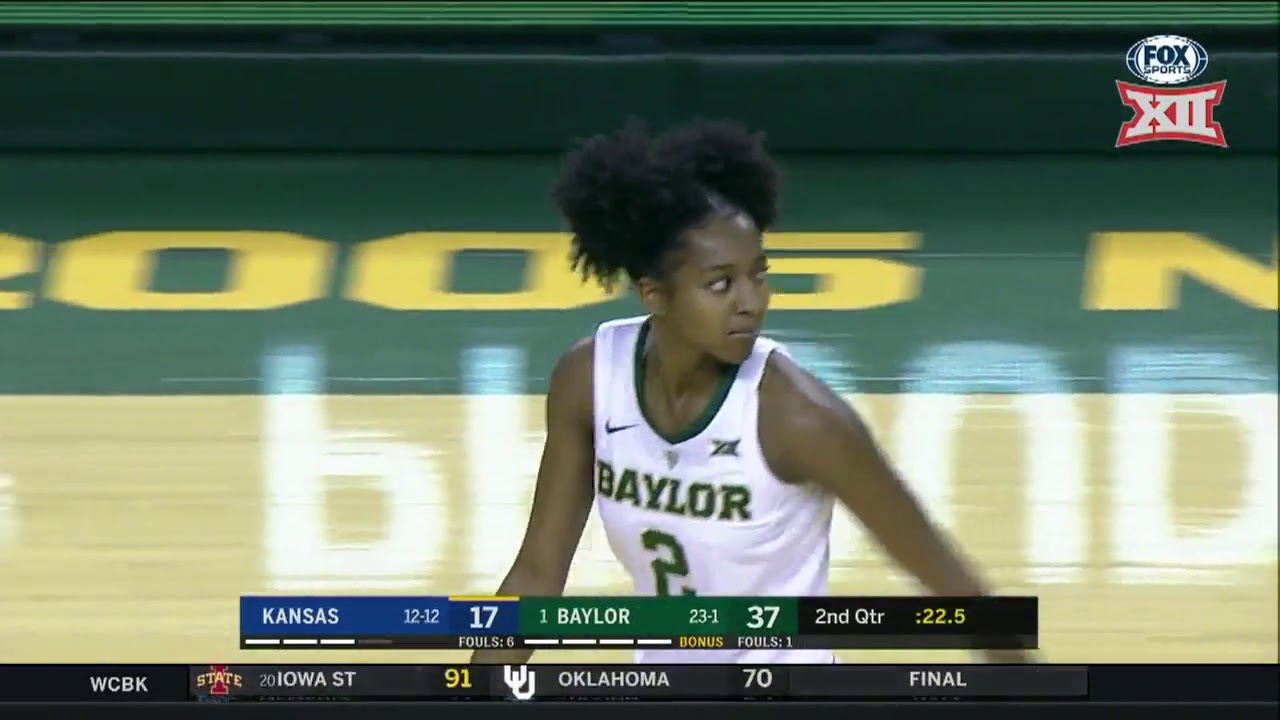 Baylor vs Kansas Women's Basketball Highlights YouTube