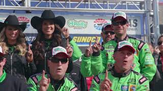 Crew call: 'The monkey's off' the back of the No. 18 team
