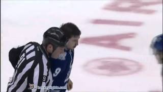 Dennis Seidenberg vs Colby Armstrong March 6 2012