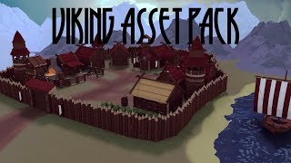 Low Poly Viking Asset Pack [Blender]