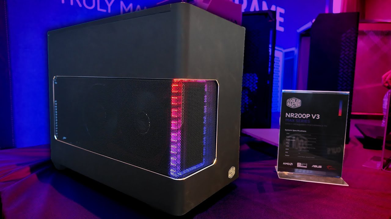 Cooler Master improved their best seller - NR200P V3 Max (and more