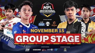 [ENGLISH] ONE Esports MPL Invitational 2023 | Day 1 | Group Stage