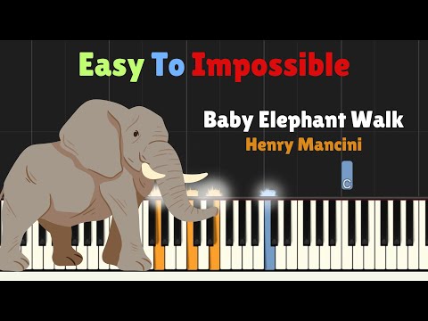 Baby Elephant Walk  (Piano Tutorial Academy - Dr. Doron Kima - Piano Arrangement) - Henry Mancini 