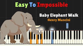 Baby Elephant Walk  (Piano Tutorial Academy - Dr. Doron Kima - Piano Arrangement) - Henry Mancini 