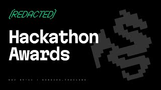 [REDACTED] 2024 | Online Hackathon Awards