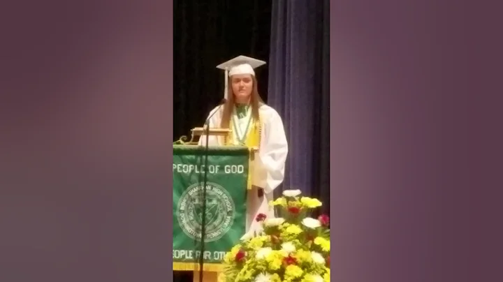 Shannon Cody's "Life is People" Salutatorian speec...