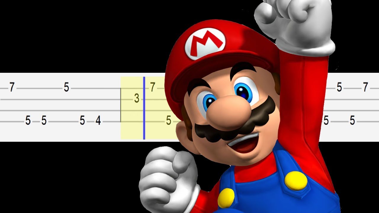 Mario bros theme. Марио на укулеле. Марио на укулеле табы. Марио табы. Супер Марио на укулеле табы.