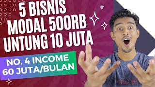 4 IDE BISNIS UNTUK ANAK MUDA MODAL 500 RIBU UNTUNG 10 JUTA SEBULAN ! - peluang usaha di desa