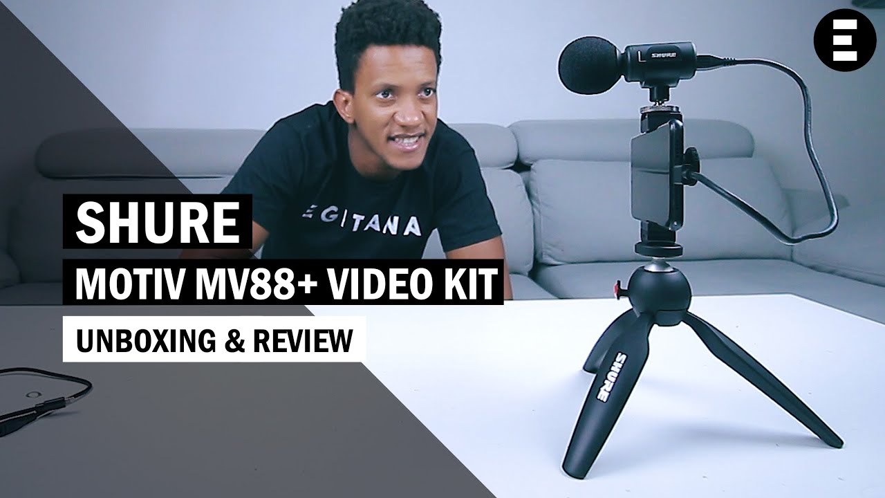 You must know Shure MOTIV MV88 + Video Kit | EGITANA.pt - YouTube