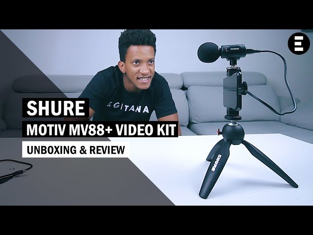 【大人気！】SHURE シュア MV88 V log YouTube You must know Shure MOTIV MV88 + Video Kit | EGITANA.pt - YouTube