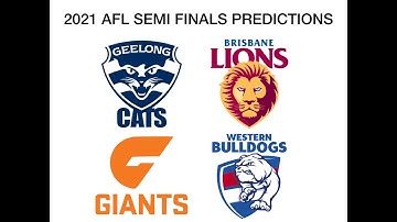 2021 AFL Semi Finals Predictions | +Margin Comp