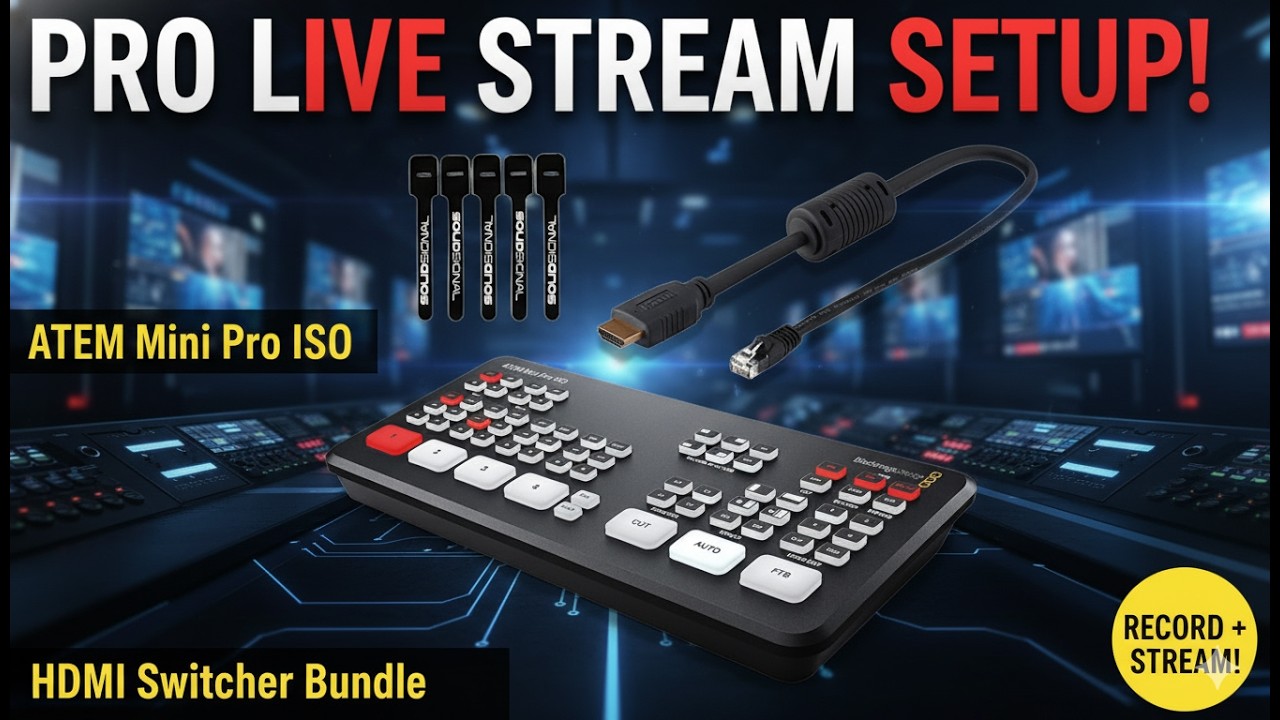 ATEM Mini Pro ISO Review | Best Live Stream Switcher Worth It