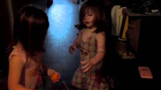April 24, 2011 Girls finding Easter Eggs Easter Morning yes 5AM