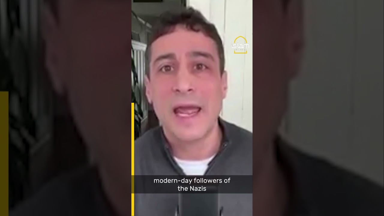 "I see you as the modern-day followers of the Nazis"