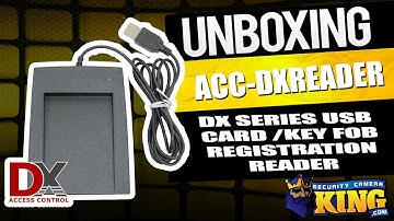 Unboxing - DX Series USB Card / Key Fob Registration Reader - ACC-DXReader