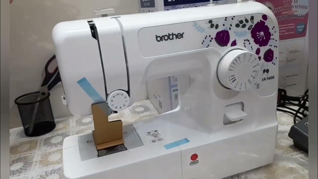 Unboxing of my new machine. JA1400 by BROTHER COMPANY. YouTube