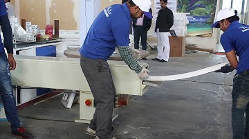 Arch Bending Machine  used to manufacture arch windows 3