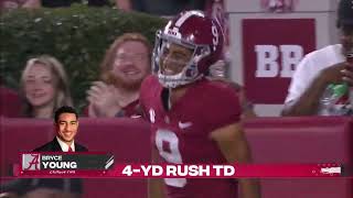 2022 Utah State vs. #1 Alabama Highlights