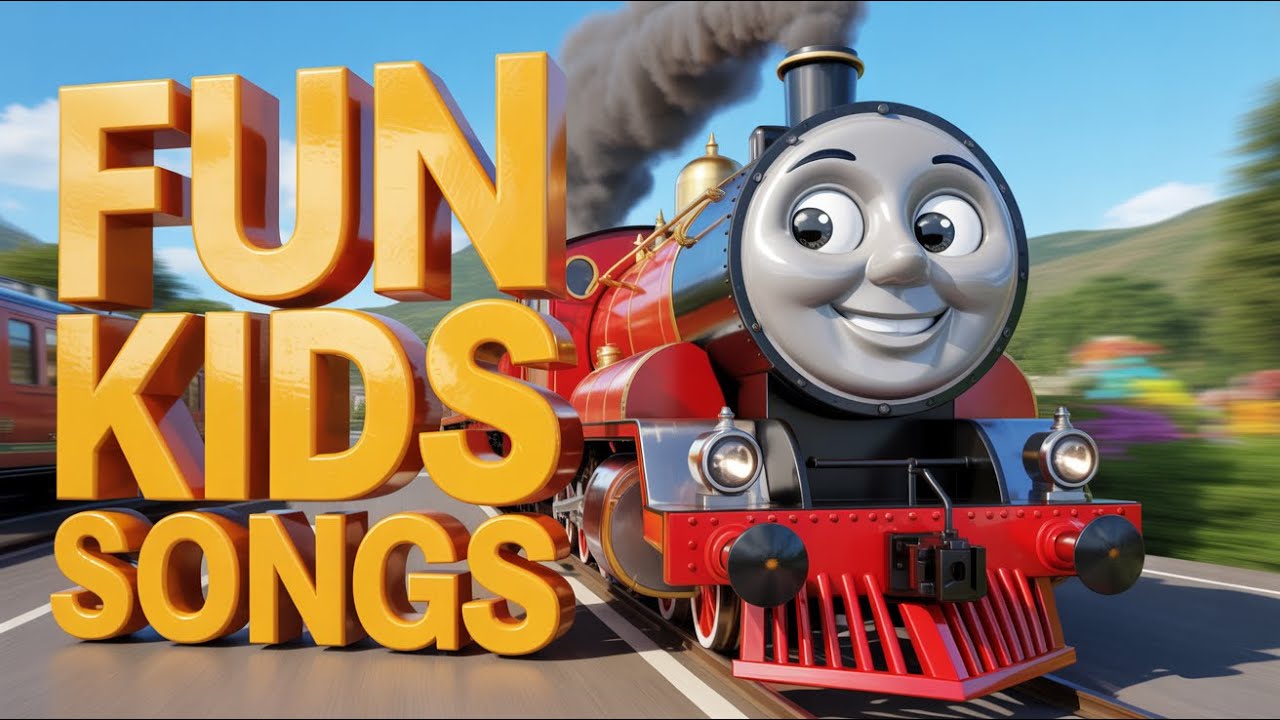 Baby Train Song | Choo Choo Nursery Rhyme | Fun Learning Music | Kids Songs About Trains