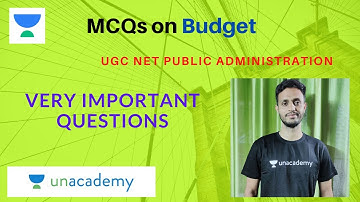MCQs on Budget|Indian Administration|UGC NET Public Administration