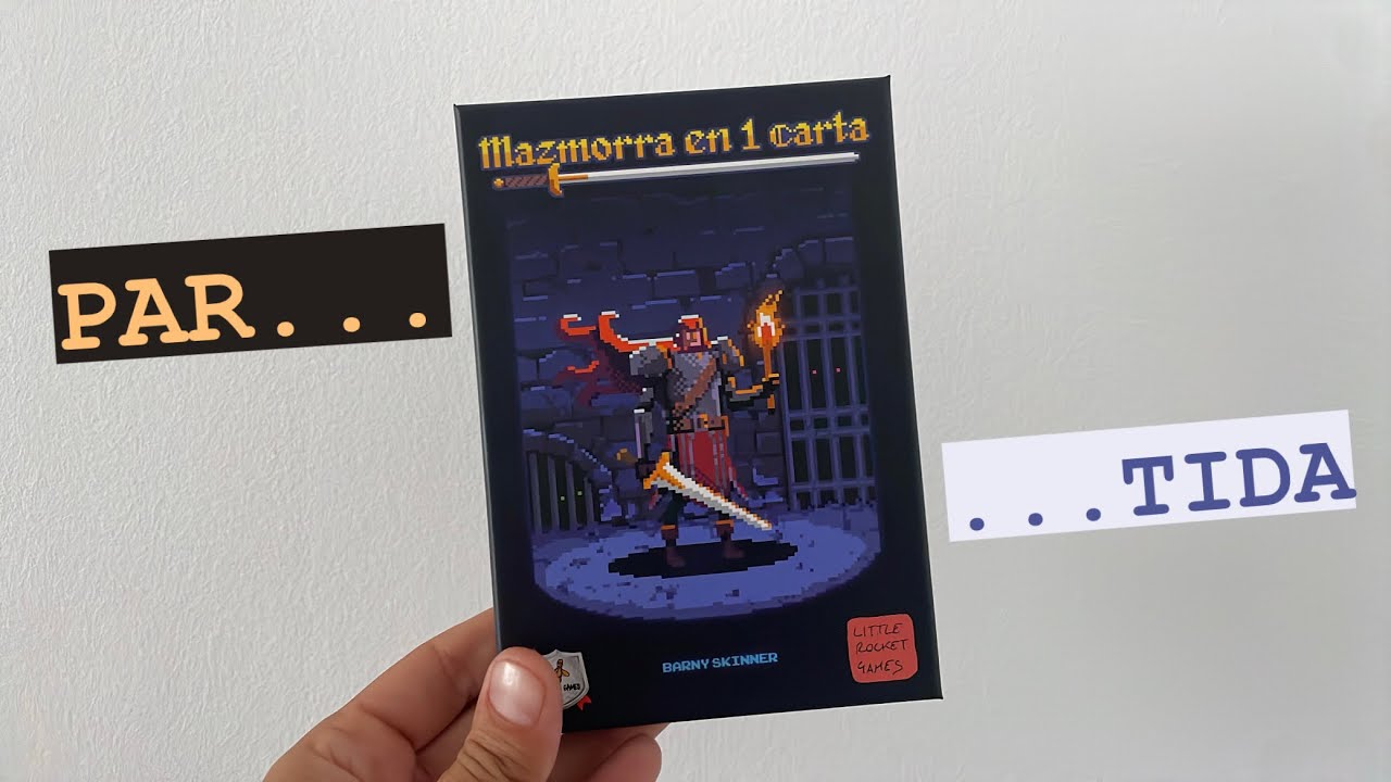 Juego MAZMORRA EN 1 CARTA 🧙🏻‍♂️🧌⚔️ Partida Solitario