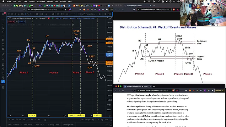 BITCOIN MANIPULATION 2021 - Textbook Wyckoff Distr...