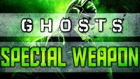 Special Multiplayer Weapon "Minigun" (COD Ghosts)