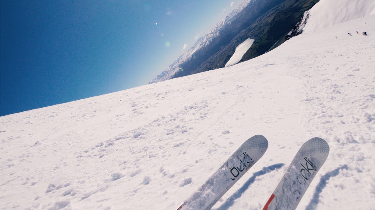 海外スキー リマーカブルスの広大な斜面を滑り倒す Takehiro Saito Youtube