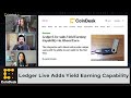 Ledger Live Adds Yield Earning Capability via Alkemi Earn