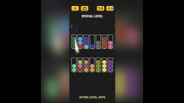 Ball Sort Special Level - Locked Ball (after Level 4570)