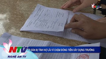 Người dân bị tính nợ lãi vì chậm đóng tiền xây dựng trường