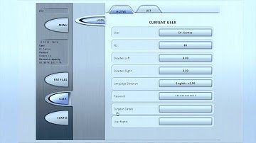 Setting up a User Profile