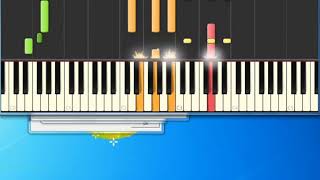 Five Satins   In The Still Of The Night [Synthesia Piano] [Piano Tutorial Synthesia]
